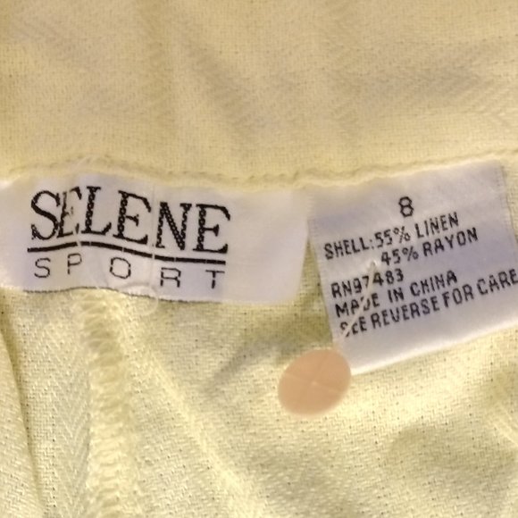 NEW Selene Sport Khaki Pants - Size 8 - NWT - Picture 4 of 5